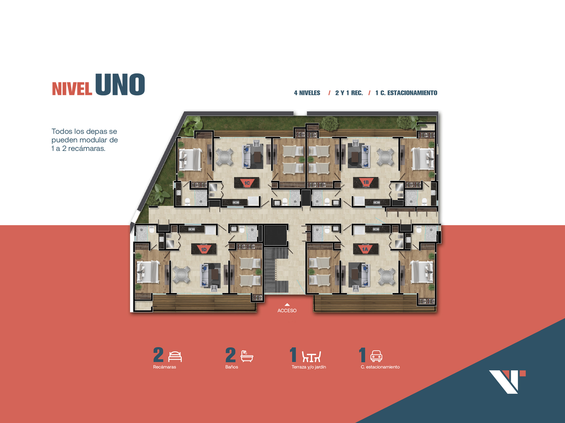 Nivel-uno-departamento