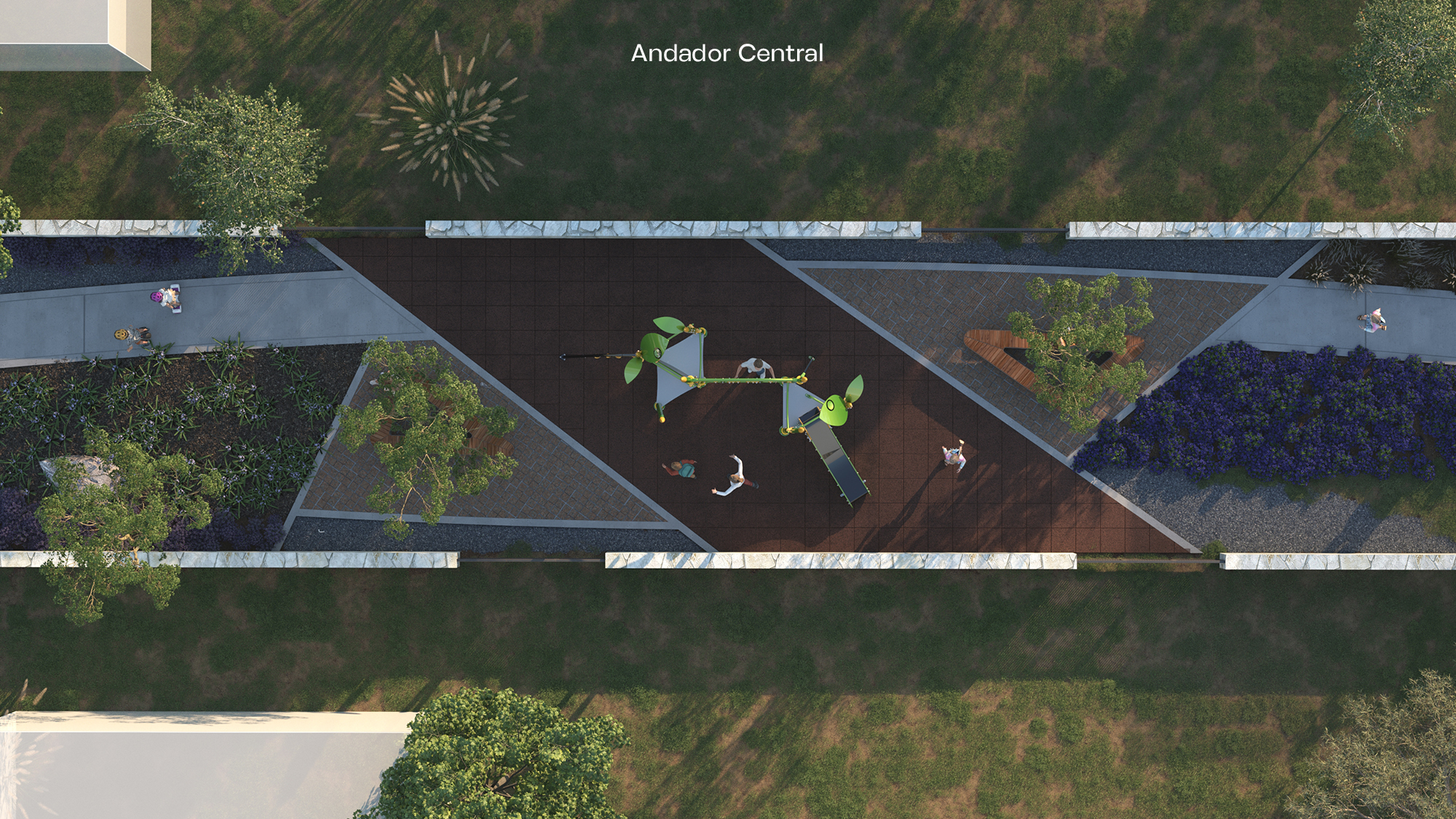 andador central en burano