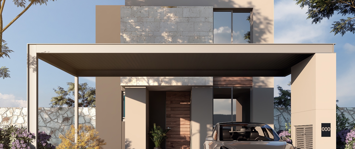 fachada de modelo tres en marengo